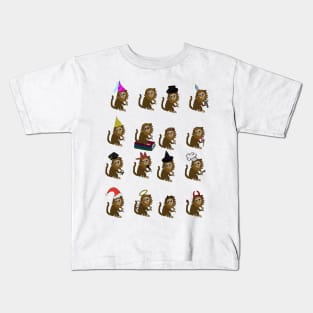Georgie the monkey extended sheet Kids T-Shirt